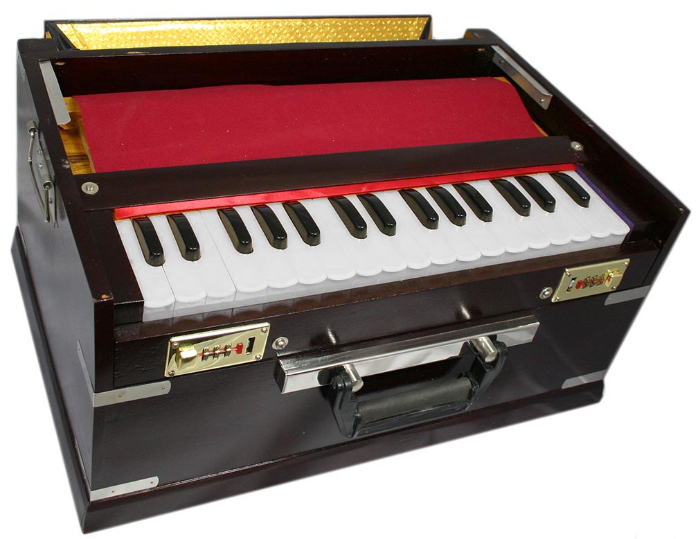 Gandharva 2.5 Octave Upright Bhajan Harmonium Krishna Culture